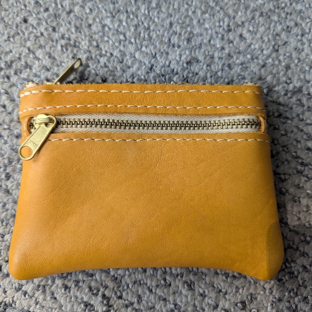 Portland Leather Goods Sunflower Double Zip